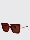 Max Mara Sunglasses Woman Burgundy