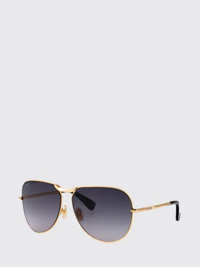 Max Mara Sunglasses Woman  In Gold