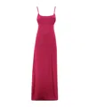 Max Mara Dede Womens Crepe Long Dress
