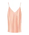 Max Mara Suspender Top In Rose Gold