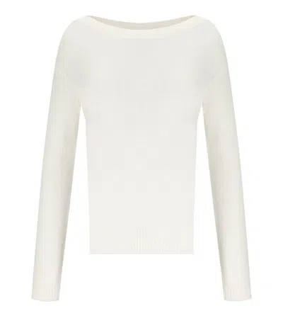 Max Mara Svago White Sweater
