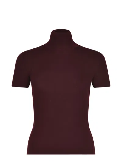 Max Mara Sweater "afa1234" In Purple