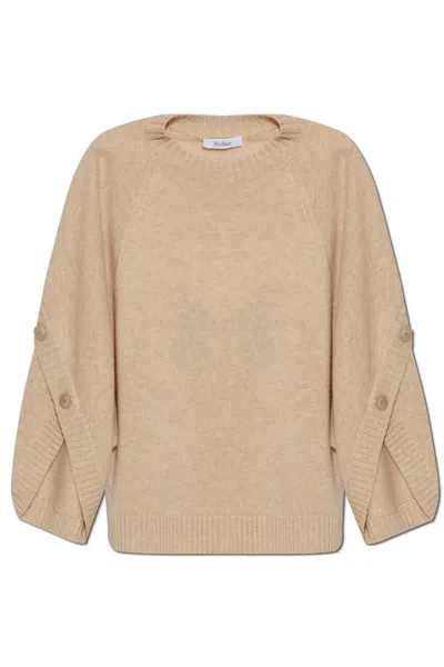 Max Mara Sweater Ampex In Neutral
