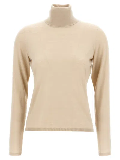 Max Mara Sweater In Beige