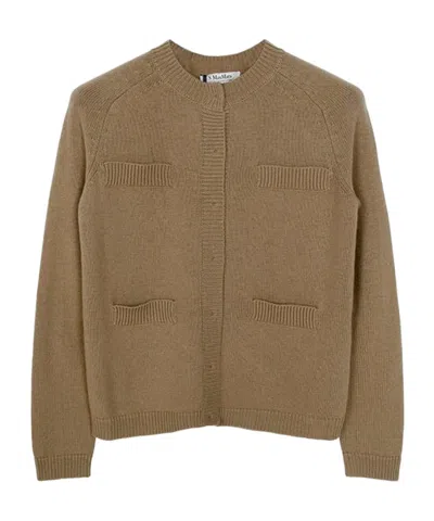 Max Mara Sweater In Brown
