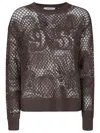 Max Mara Sweater In Brown
