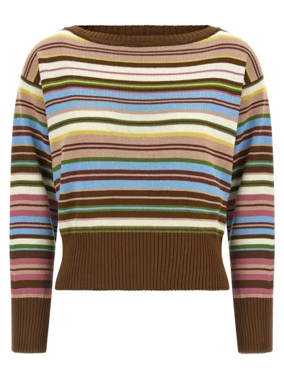 Max Mara Sweater In Brown