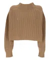 Max Mara Sweater In Brown