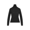 Max Mara Adda Turtle Neck Cashmere Sweater In Grey
