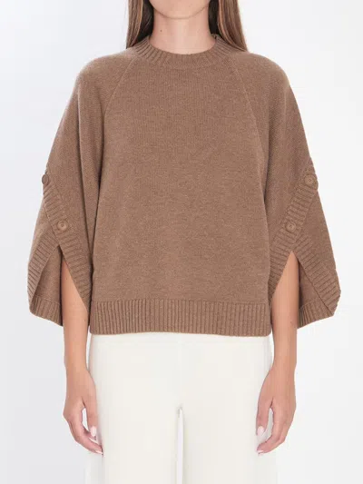 MAX MARA SWEATER IN WOOL AND CASHMERE