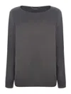 Max Mara Sweater  Leisure "moldava" In Grigio Antracite