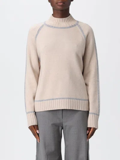 MAX MARA SWEATER MAX MARA WOMAN COLOR BEIGE,H38689022