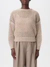 Max Mara Sweater  Woman Color Beige In Neutral