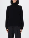 Max Mara Sweater In Wool And Cashmere Blend In Black