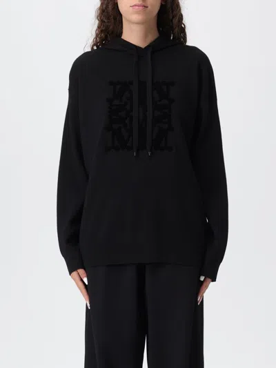 MAX MARA SWEATSHIRT MAX MARA WOMAN COLOR BLACK,431703002