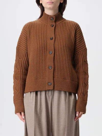 MAX MARA SWEATER MAX MARA WOMAN COLOR BROWN,431690032