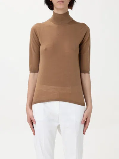 MAX MARA SWEATER MAX MARA WOMAN COLOR BROWN,G52683032