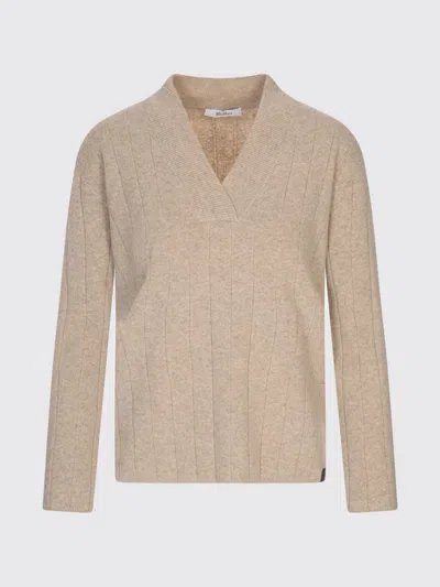 MAX MARA SWEATER MAX MARA WOMAN COLOR BROWN,H29339032