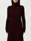 Max Mara Burgundy Stretch Wool Blend Aral1234 Sweater In Burgundy