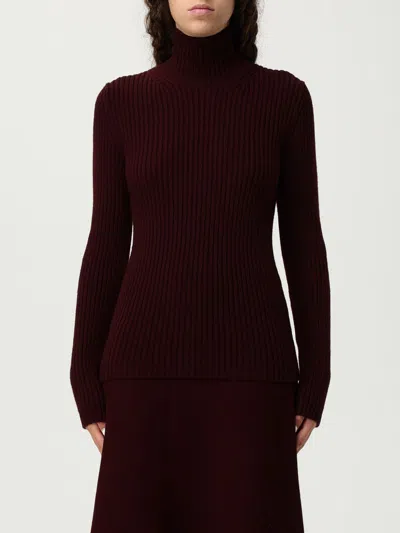Max Mara Jersey "arali1234" In Burgundy