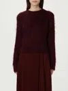 Max Mara Sweater  Woman Color Burgundy In Burgundy
