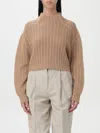 Max Mara Hodeida Wool And Cashmere Sweater In Camel
