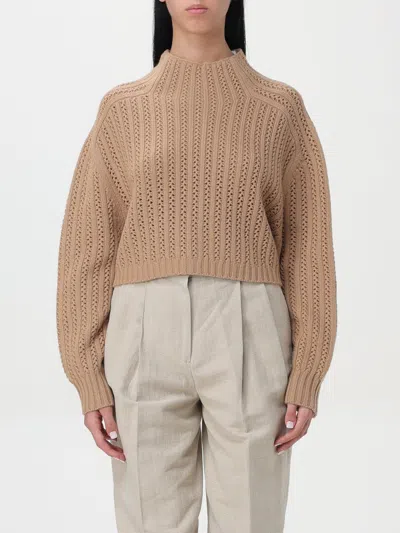 Max Mara Sweater  Woman Color Camel In Beige