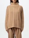 Max Mara Vitalba Wool And Cashmere Sweater In Camel