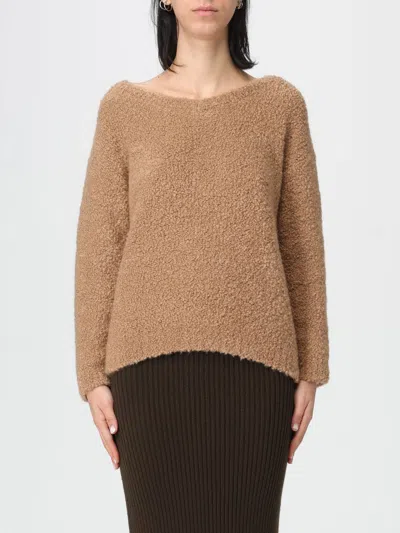 Max Mara Sweater  Woman Color Camel In Brown
