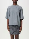 Max Mara Sweater Woman Gnawed Blue In Gnawed Blue