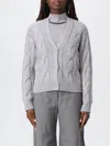 Max Mara Sweater  Woman Color Grey In Gray