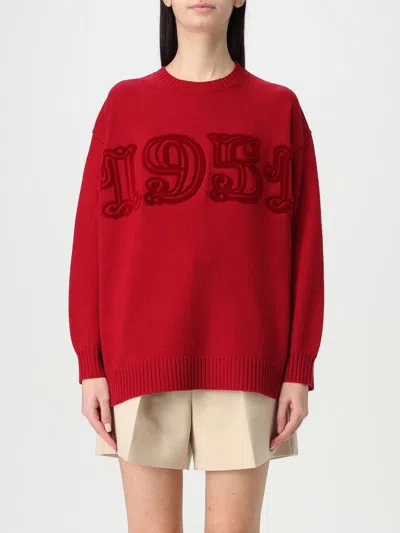 MAX MARA SWEATER MAX MARA WOMAN COLOR RED,426182014