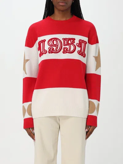MAX MARA SWEATER MAX MARA WOMAN COLOR RED,412869014