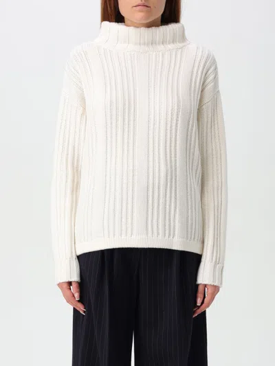 Max Mara Sweater  Woman Color White In White