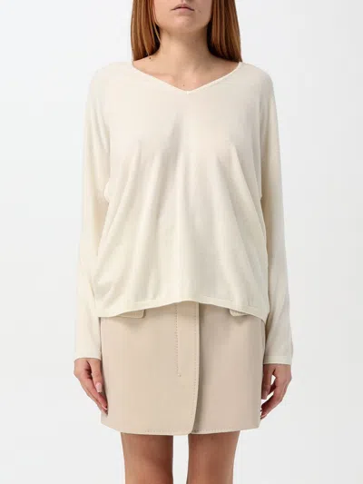 Max Mara Sweater  Woman Color White In Weiss