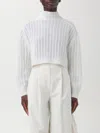 Max Mara Sweater Woman Yellow Cream Women In Yellow Cream
