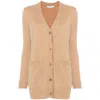 Max Mara Sequin Embellished Wool Cashmere Cardigan In Multicolor