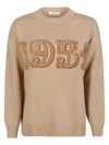 Max Mara Sweater In Neutral
