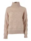 Max Mara Sweater In Neutral