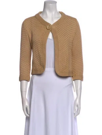 Pre-owned Max Mara Sweater In Neutral
