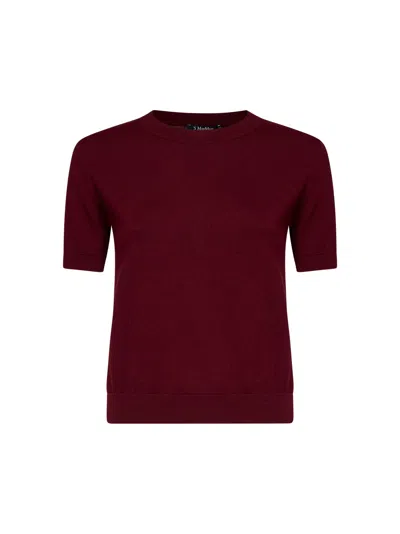 Max Mara Sweater In Red