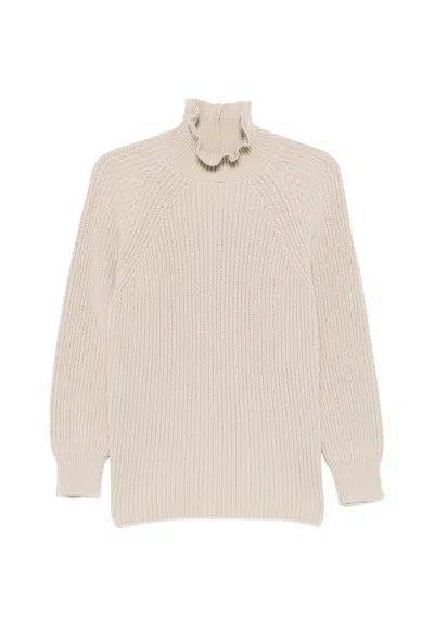 Max Mara - Sweater In White