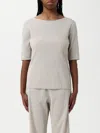 Max Mara Sweater Woman Beige In Gray