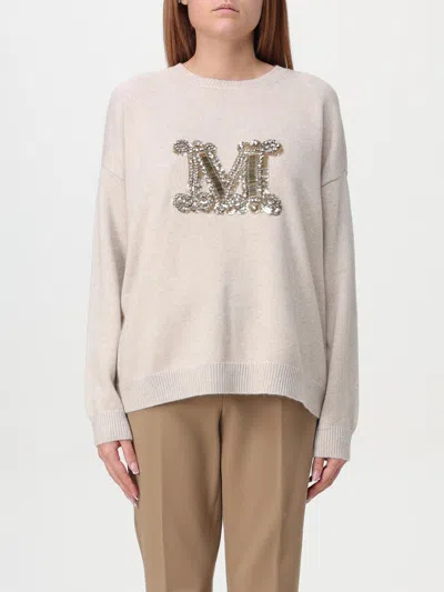 Max Mara Sweater Woman Beige