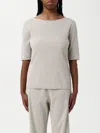 Max Mara Sweater Woman Beige In Gray