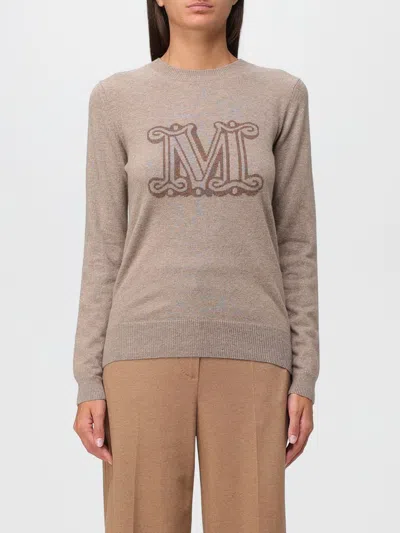Max Mara Sweater Woman Beige In Cream