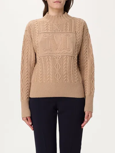 Max Mara Sweater Woman Camel