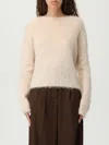 Max Mara Sweater  Woman Color Beige In Neutral