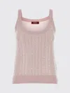 Max Mara Cosetta Sequin-details Tank Top In Pink