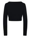 Max Mara Angri Rib Knit Wool Crop Sweater